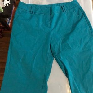 NY & Company Teal Capris